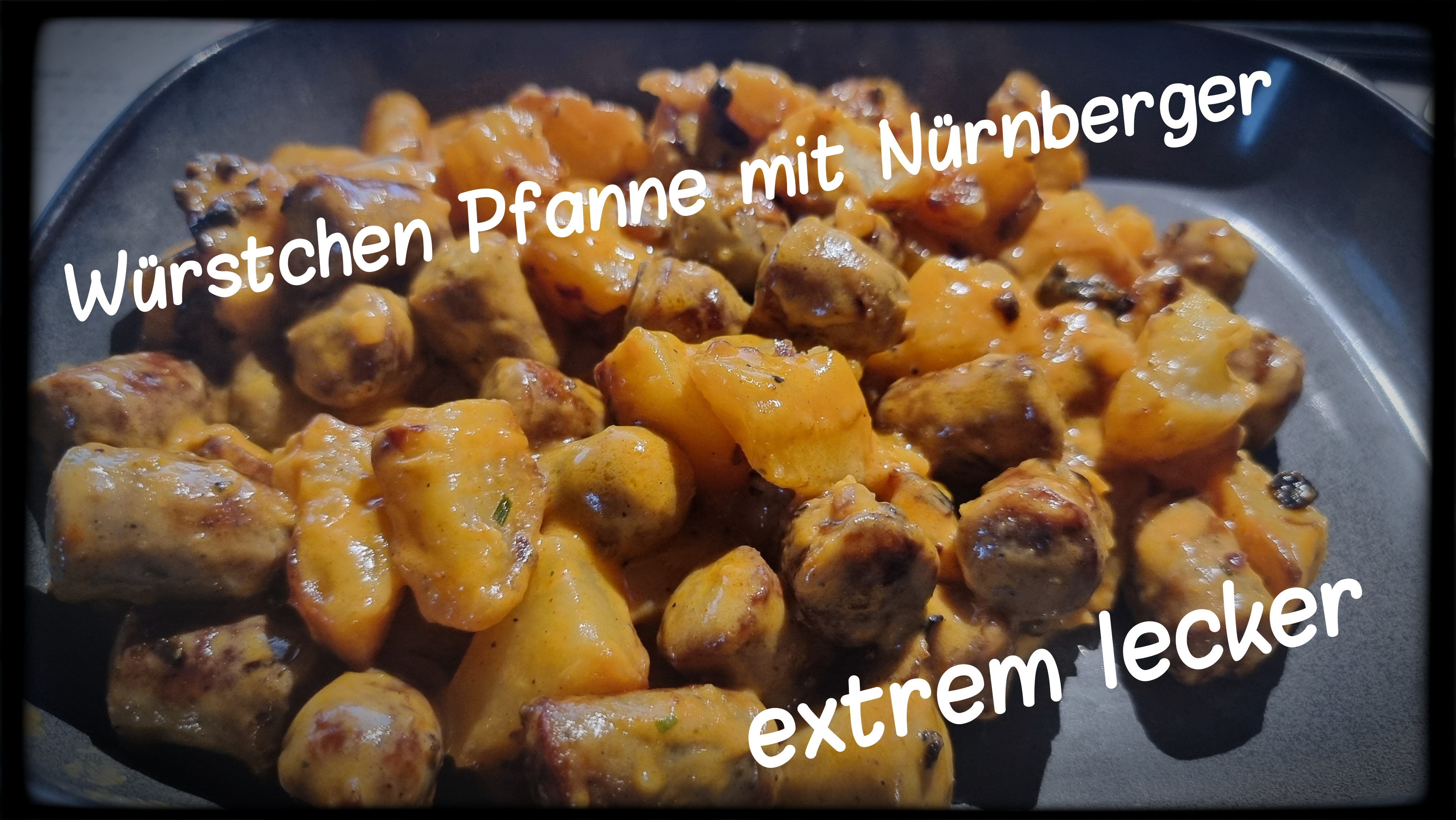KARTOFFEL BRATWURST PFANNE