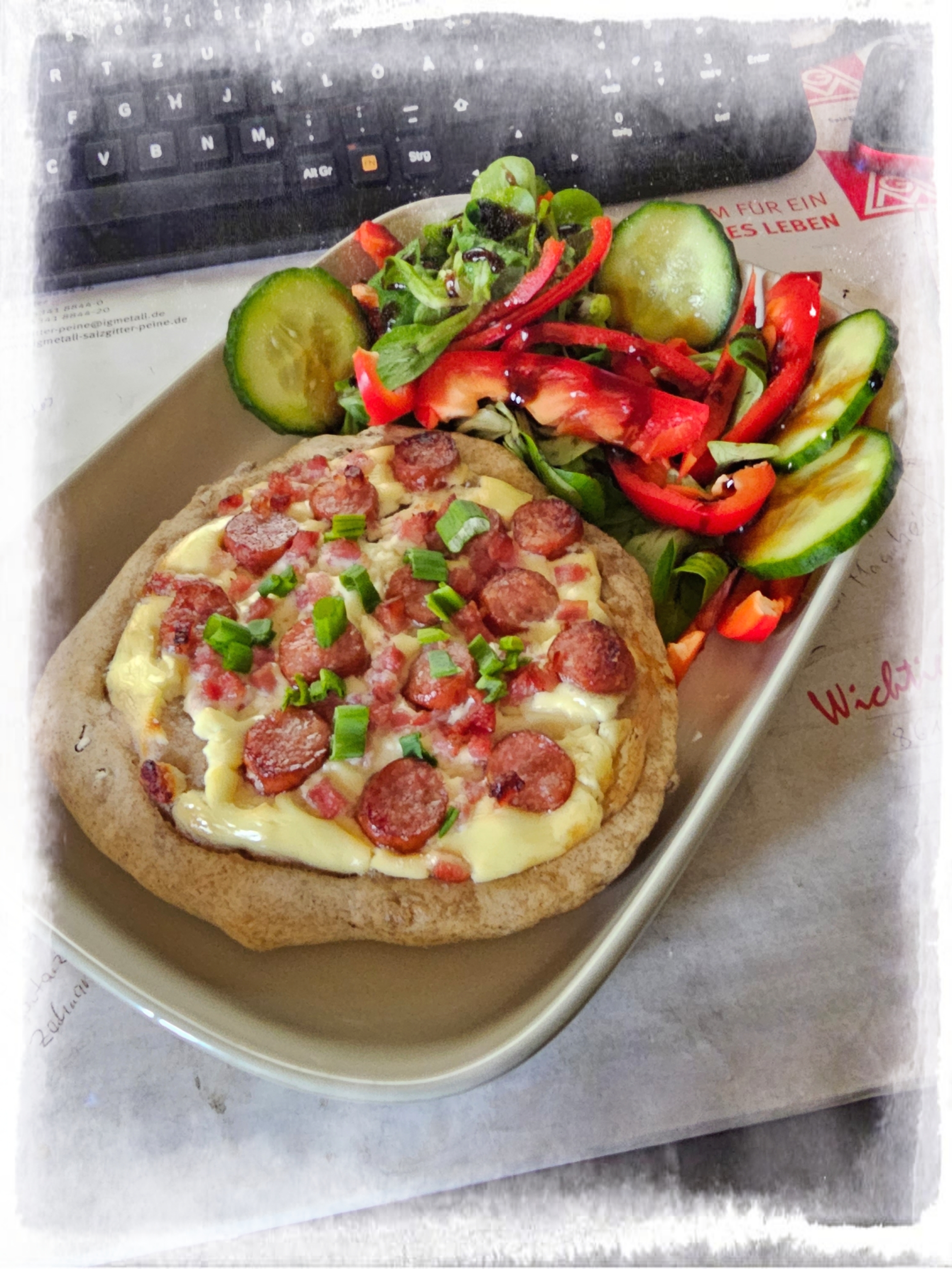 Mittelalterliche Rahmfladen