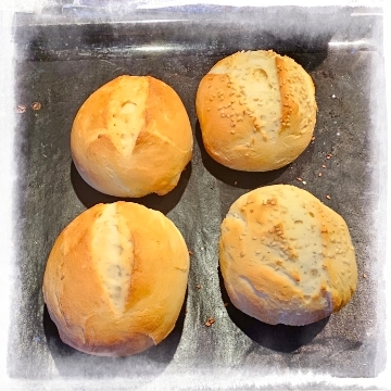Schnelle Sonntagsbrötchen